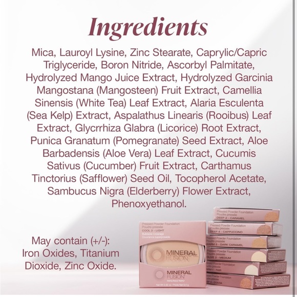 Mineral Fusion Pressed Powder Foundation, Deep 5 - Picture 11 of 12